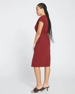 Afternoon Tee Dress - Brick Red -ChicLuxe Store Afternoon Tee Dress Brick Red USDR1167 460 003 027 2048x