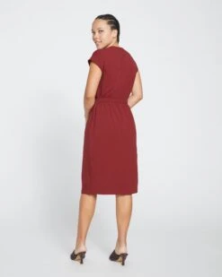 Afternoon Tee Dress - Brick Red -ChicLuxe Store Afternoon Tee Dress Brick Red USDR1167 460 004 033 2048x
