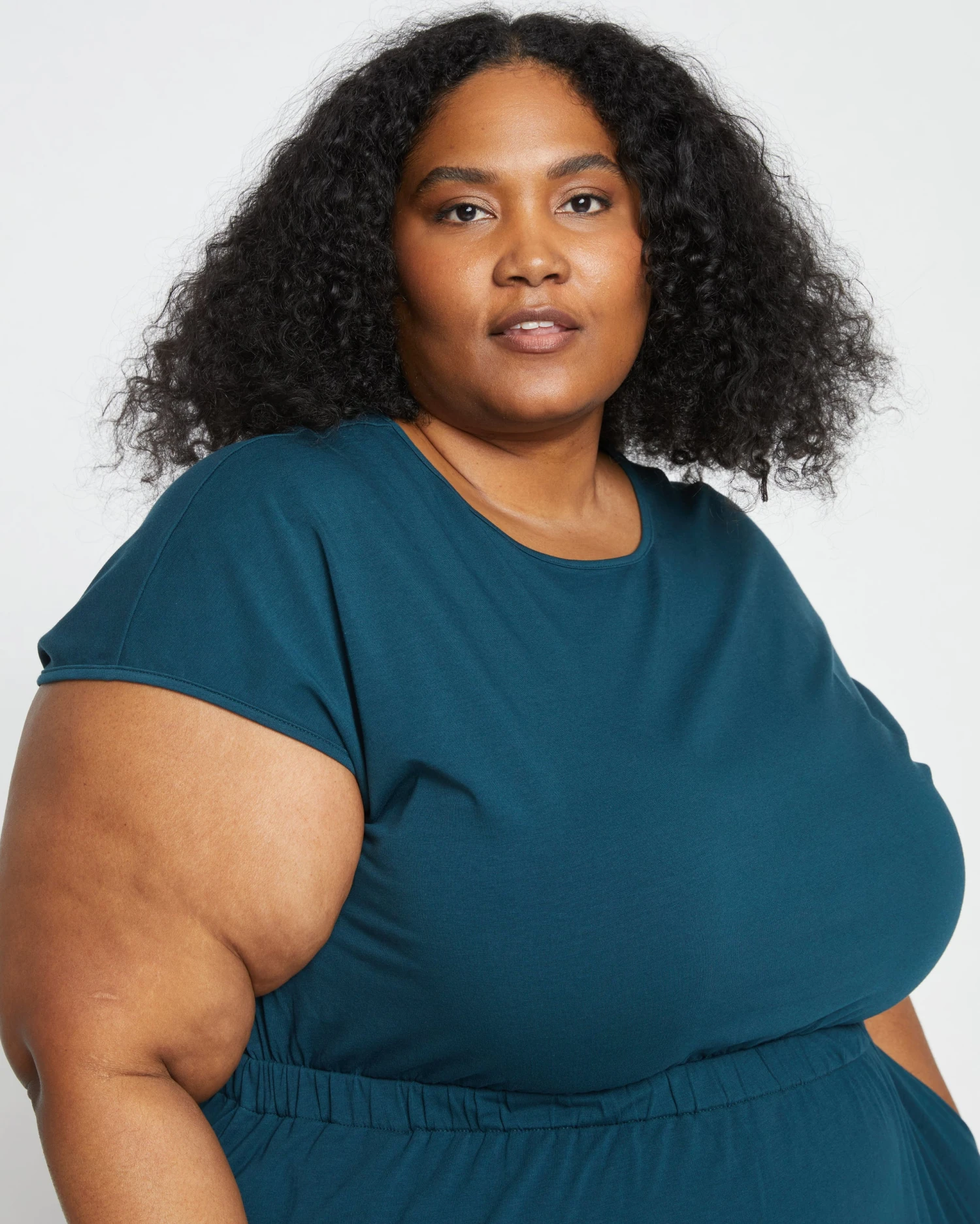 Afternoon Tee Dress - Deep Sea 2 Afternoon Tee Dress - Deep Sea - Image 2