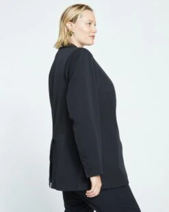 All Day Blazer - Black -ChicLuxe Store All Day Blazer Black USOU1095 001 003 014 2048x