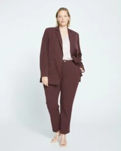 All Day Cigarette Pants - Brulee