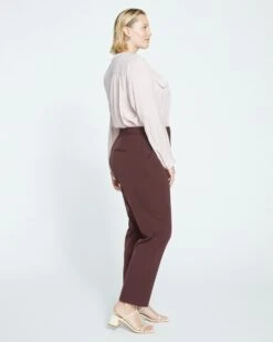 All Day Cigarette Pants - Brulee -ChicLuxe Store All Day Cigarette Pants Arabica USPA1069 517 003 046 2048x