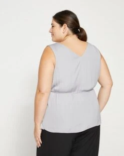 Starry Satin Top - Wedding Band 8 Starry Satin Top - Wedding Band -ChicLuxe Store Bias Lace Top Platinum USTO1525 637 004 055 2048x