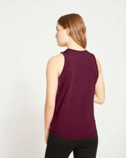 Cai High Neck Tank - Jam -ChicLuxe Store CaiHighNeckTankGrapeWineUSTO0883 446 004 2048x