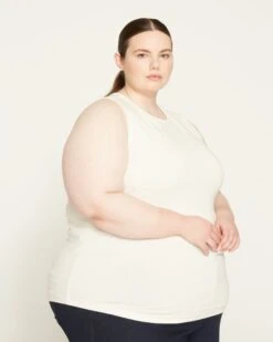 Cai High Neck Tank - White -ChicLuxe Store Cai High Neck Tank White USTO0883 025 003 020 2048x