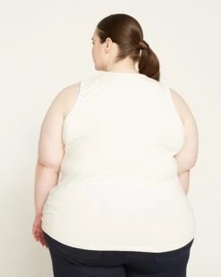 Cai High Neck Tank - White -ChicLuxe Store Cai High Neck Tank White USTO0883 025 004 023 2048x