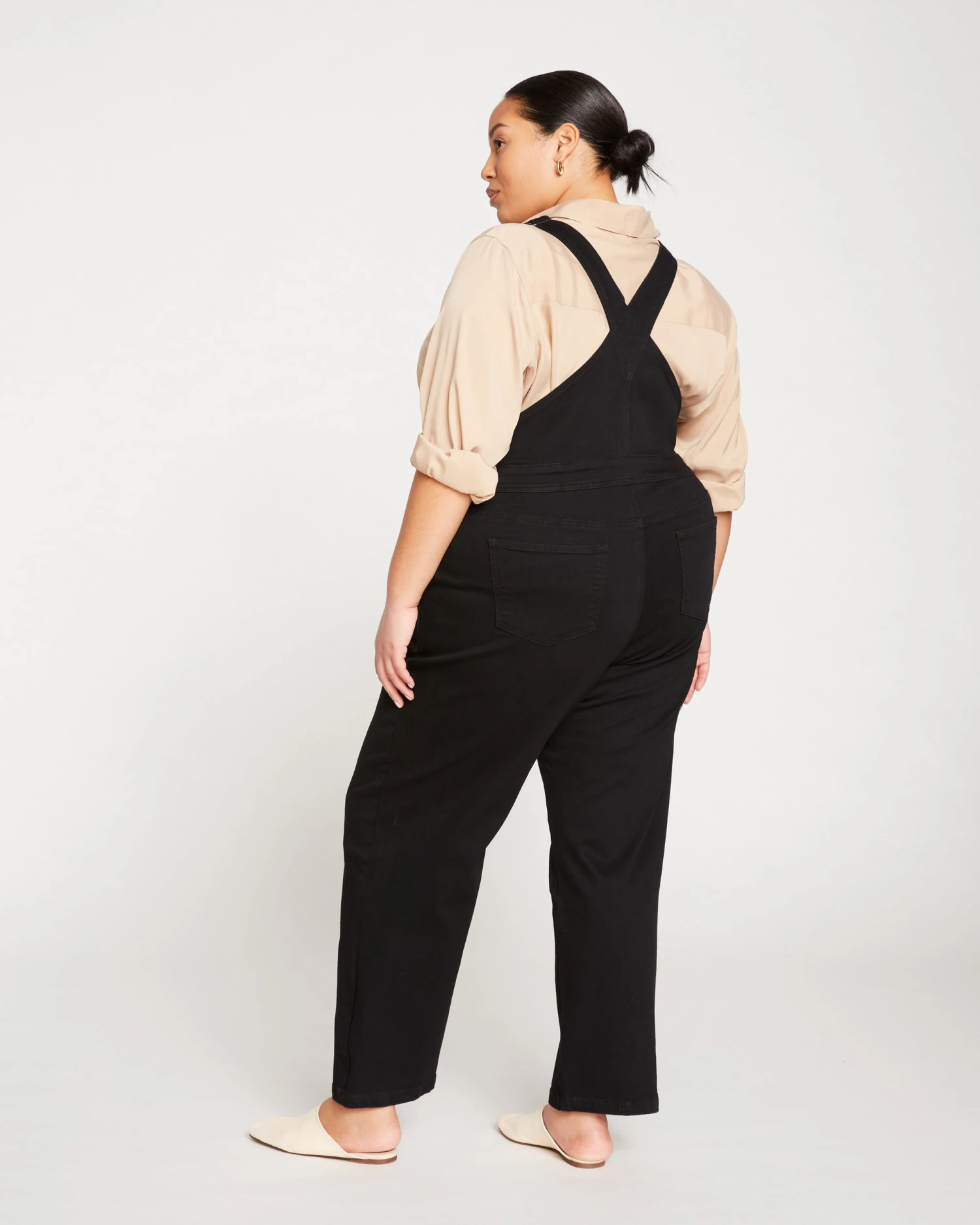 Casey Classic Denim Overalls - Black 5 Casey Classic Denim Overalls - Black - Image 5