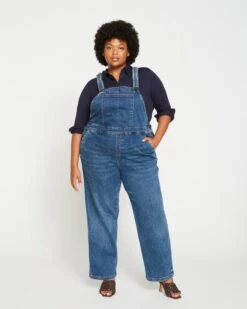 Casey Classic Denim Overalls - True Blue