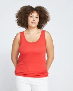 Foundation Tank - Sanguinello -ChicLuxe Store Eco Foundation Tank Aura Orange USFD0465E 360 001 002 2048x