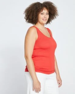 Foundation Tank - Sanguinello -ChicLuxe Store Eco Foundation Tank Aura Orange USFD0465E 360 003 017 2048x