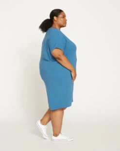 Elizabeth Easy Dress - Cerulean 7 Elizabeth Easy Dress - Cerulean -ChicLuxe Store Elizabeth Easy Dress Dark Blue USDR0908 255 003 1325 2048x