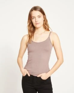 Foundation Camisole - Nutmeg -ChicLuxe Store Foundation Camisole Iron USFD0162E 382 002 047 2048x