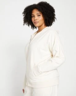 Fundamental French Terry Zip Up Hoodie - Vapor -ChicLuxe Store Fundamental French Terry Zip Up Hoodie Jet Stream USTO0936 467 003 046 2048x