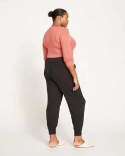 Hathaway Jersey Jogger - Black -ChicLuxe Store Hathaway Jersey Jogger Black USLG0289 001 004 035 2048x