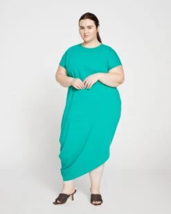 Iconic Geneva Dress - Green Lake