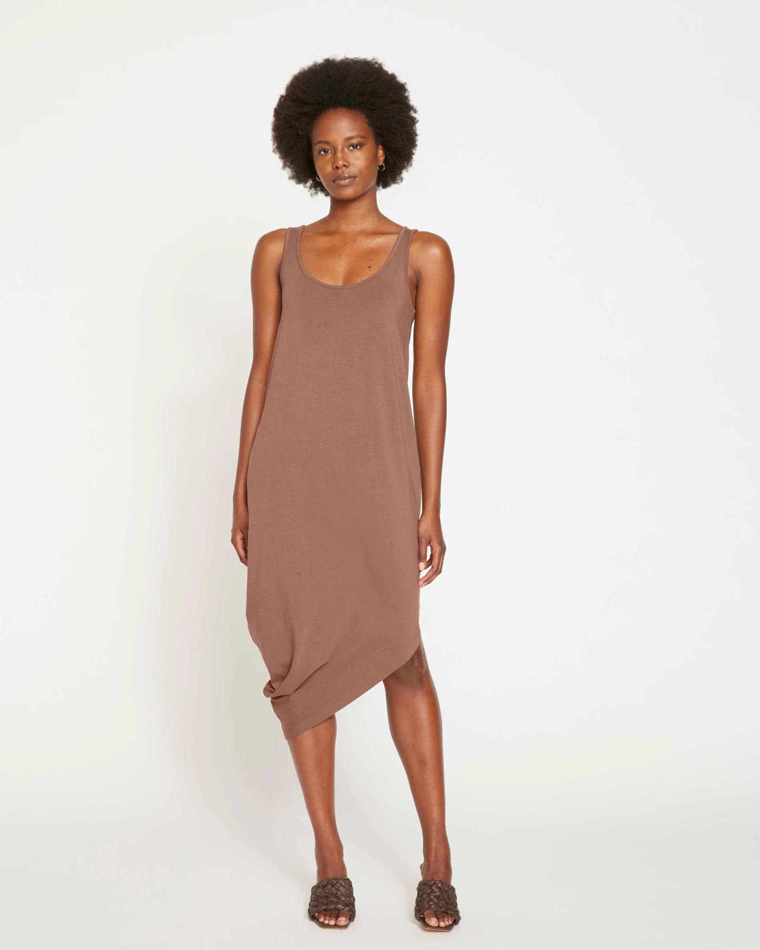 Iconic Geneva Tank Dress - Mauve - Image 5