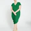 Iconic Geneva V-Neck Dress - Jardin