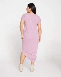 Iconic Geneva V-Neck Dress - Lilac -ChicLuxe Store Iconic Geneva V Neck Dress Lilac USDR0374 466 004 014 2048x