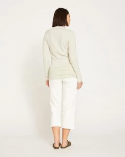 Close Fit Turtleneck - Mineral Grey -ChicLuxe Store JERSEY TURTLENECK Mineral Grey USTO0953B 419 003 446 2048x