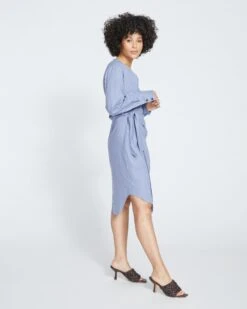 Starboard Linen Wrap Shirtdress - Pressed Pansy 11 Starboard Linen Wrap Shirtdress - Pressed Pansy -ChicLuxe Store Linen Wrapped Shirtdress Washed Iris USDR1356 545 003 030 2048x