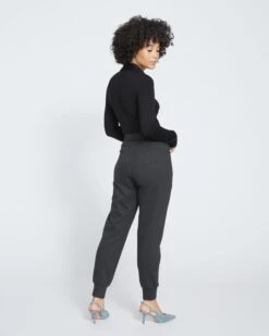 Luxe Laid-Back Ponte Joggers - Charcoal -ChicLuxe Store Luxe Laid Back Ponte Joggers Charcoal USPA1219 057 004 028 2048x
