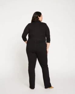 Marne Bootcut Jeans 32 Inch - Black -ChicLuxe Store Marne Bootcut Jeans 32 inch Black USPA0251 001 004 028 2048x