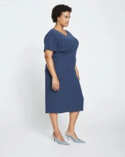 Mary Double Luxe Dress - Deep Storm -ChicLuxe Store Mary Dress Total Eclipse USDR0098 590 003 016 2048x