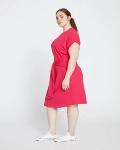 Misa Jersey Dress - Cerise -ChicLuxe Store Misa Jersey Dress Cerise USDR0235 520 003 017 2048x
