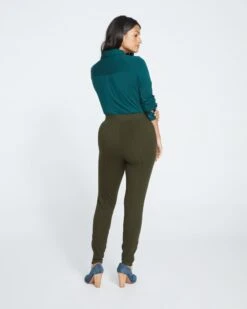 Moro Pintuck Pocket Ponte Pants - Evening Forest 8 Moro Pintuck Pocket Ponte Pants - Evening Forest -ChicLuxe Store Moro Pintuck Pocket Ponte Pants Dark Forest USPA0112 591 004 064 2048x