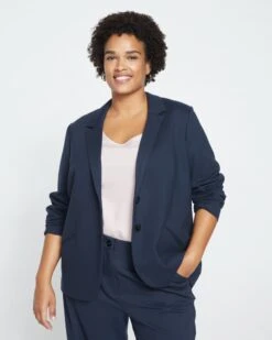 Beas Ponte Blazer - Navy