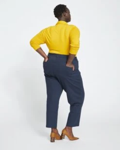 Etta Straight Ponte Pants - Navy -ChicLuxe Store Ponte Etta Jeans Navy USPA1490 029 004 029 2048x