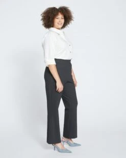 Pull On Bootcut Ponte Pants - Charcoal -ChicLuxe Store Pull On Bootcut Ponte Pants Charcoal USPA1215 057 003 031 2048x