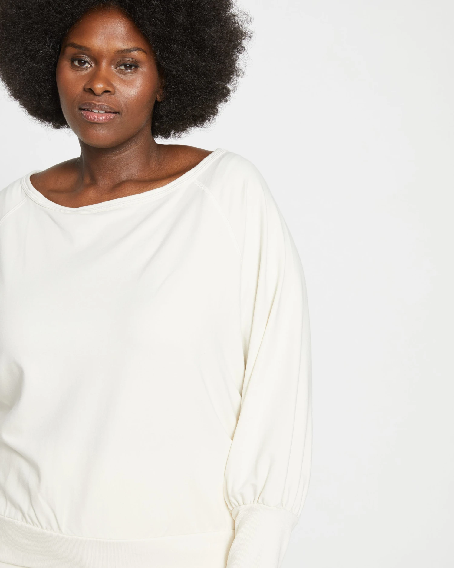 Superfine Scoop Sweatshirt - Vapor 1 Superfine Scoop Sweatshirt - Vapor