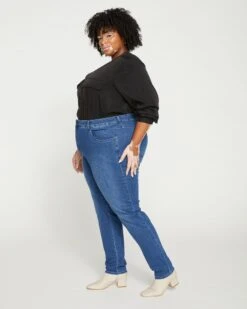 Seine High Rise Skinny Jeans 30 Inch - True Blue -ChicLuxe Store Seine High Rise Skinny Jeans 30 In True Blue US20093R 198 003 022 2048x