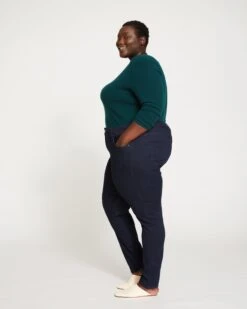 Seine Mid Rise Skinny Jeans 32 Inch - Dark Indigo -ChicLuxe Store Seine Mid Rise Skinny Jeans 32 Inch Dark Indigo USPA0302L 008 003 023 2048x