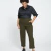 Smart Signature Ponte Pants - Evening Forest