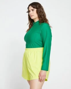 Sunny Swim Shorts - Bright Melon -ChicLuxe Store Solid Swim Short Evening Primrose USPA0914 544 003 023 2048x