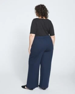 Stephanie Wide Leg Ponte Pants - Navy 8 Stephanie Wide Leg Ponte Pants - Navy -ChicLuxe Store Stephanie Wide Leg Pants Navy USPA1217 029 004 014 2048x