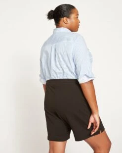 Terry Sweatshorts - Black -ChicLuxe Store Terry Sweatshorts Black Onyx USPA0888 004 050 2048x