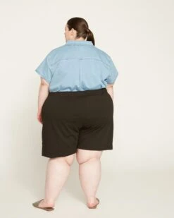 Terry Sweatshorts - Black -ChicLuxe Store Terry Sweatshorts Black USPA0888 001 004 035 2048x