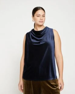 Front Page -ChicLuxe Store Velvet Cowl Neck Top Blue Moon USTO1466B 636 002 001 2048x