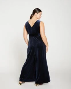 Midnight Velvet Jumpsuit - Moonstone Blue -ChicLuxe Store Velvet Jumpsuit Blue Moon USJS1504 636 004 024 2048x