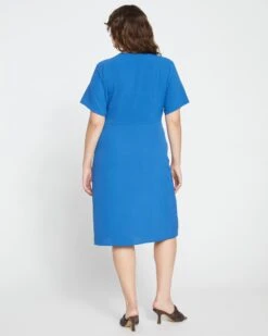 Twilight Crinkle Crepe Wrap Dress - Admiral Blue -ChicLuxe Store Wrap Dress Set Sail USDR0963B 432 004 024 2048x