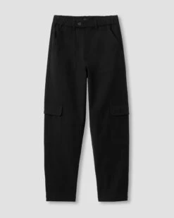 Karlee Stretch Cotton Twill Cargo Pants - Black -ChicLuxe Store twill cargo black USPA0633 5a8d2e33 8292 4582 af34 806d4e2ba64a 2048x